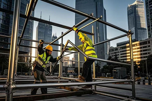 鄭州戶外開業(yè)慶典桁架搭建的抗風(fēng)措施有哪些?